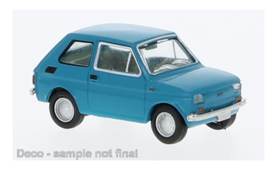 Brekina BRE22370 Fiat 126 - blau - Vorbestellung 1:87