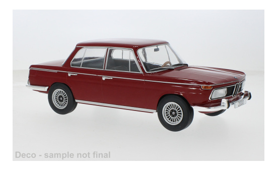 MCG MCG18543 BMW 2000 (Typ 121) - dunkelrot - Vorbestellung 1:18