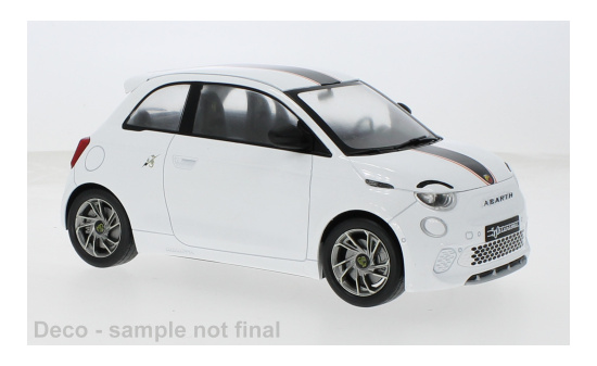 MCG MCG18497 Fiat 500e Abarth - weiss - Vorbestellung 1:18