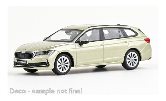 Abrex ABR143AB-047YR Skoda Superb VI - hellgelb (Metallic) - Vorbestellung 1:43