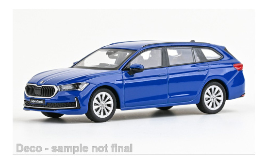 Abrex ABR143AB-047MQ Skoda Superb VI - blau - Vorbestellung 1:43