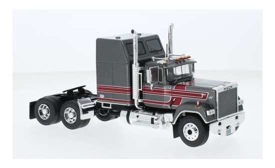 IXO IXOTR187.22 Mack Superliner Magnum - dunkelgrau (Metallic) , rot 1:43