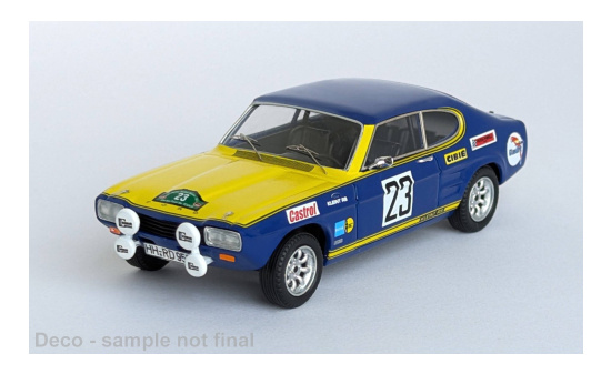 Trofeu TRODSN-241 Ford Capri 2600 - Rallye Bavaria - W.Röhrl - H.Marecek - Vorbestellung 1:43