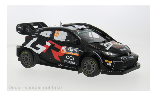 IXO IXO18RMC206.22 Toyota Yaris Rally 1 - Safari Rallye Kenia - K.Rovanperä - J.Halttunen - Vorbestellung 1:18