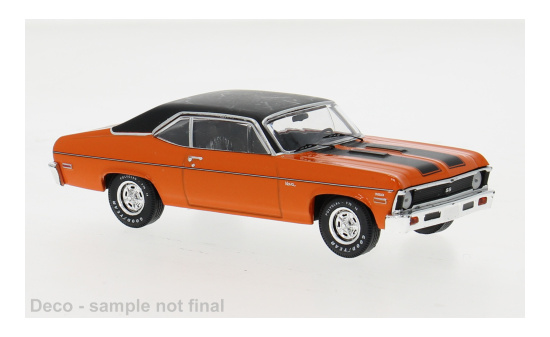 IXO IXOCLC596N.22 Chevrolet Nova SS - orange , schwarz - Vorbestellung 1:43