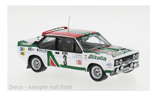 IXO IXORAC446A.22 Fiat 131 Abarth - Rally Monte Carlo - M.Alen - I.Kivimaki - Vorbestellung 1:43