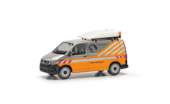 Herpa 098274 Volkswagen (VW) T6.1 Kasten mit beigelegtem Dachaufbau 