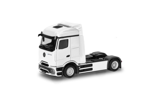 Herpa 318204-002 Mercedes-Benz eActros 600 ProCabin Streamspace Zugmaschine 2achs, weiß - Vorbestellung 1:87