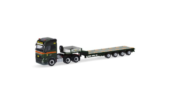 Herpa 318853 Volvo FH GL 2020 Semitieflade-Sattelzug 