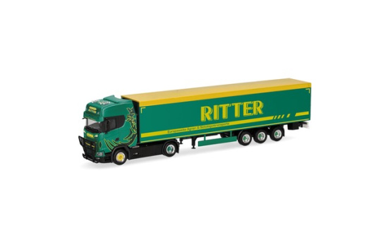 Herpa 318921 Scania CS 20 HD Schubboden-Sattelzug 