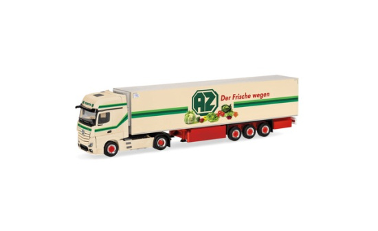 Herpa 318938 Mercedes-Benz Actros L 18 Gigaspace Kühlkoffer-Sattelzug 