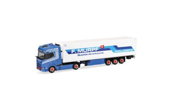 Herpa 319058 DAF XG+ Kühlkoffer-Sattelzug 