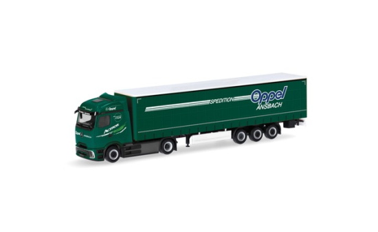 Herpa 319072 Mercedes-Benz Actros Procabin Streamspace Gardinenplanen-Sattelzug 