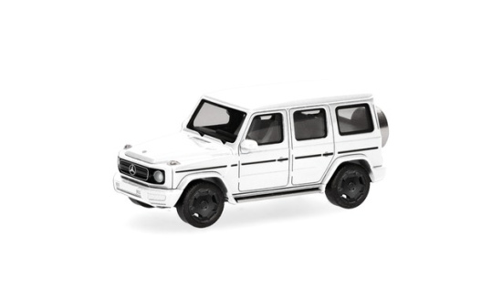 Herpa 421195 Mercedes-Benz G 580 mit EQ-Technologie (N465), weiß - Vorbestellung 1:87