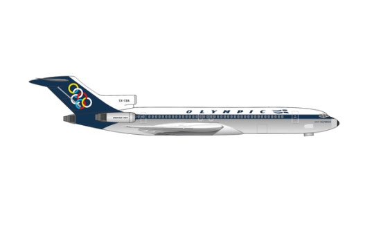 Herpa 538060 Olympic Airways Boeing 727-200 - SX-CBA 