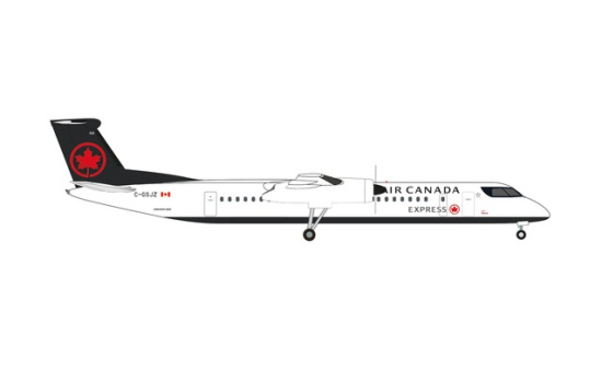 Herpa 538091 Air Canada Express Bombardier Q400 - C-GSJZ - Vorbestellung 1:500