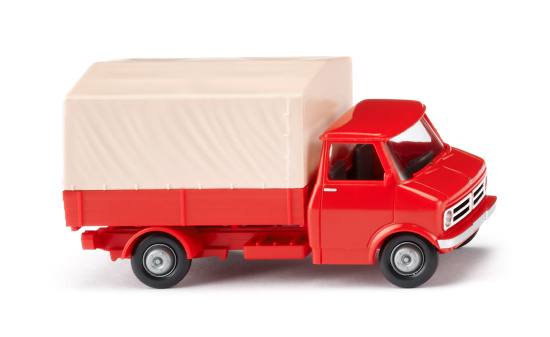 Wiking 035204 Pritschen-Lkw (Bedford) - blutorange 1:87