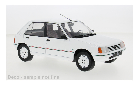 MCG MCG18493 Peugeot 205 - weiss - Vorbestellung 1:18