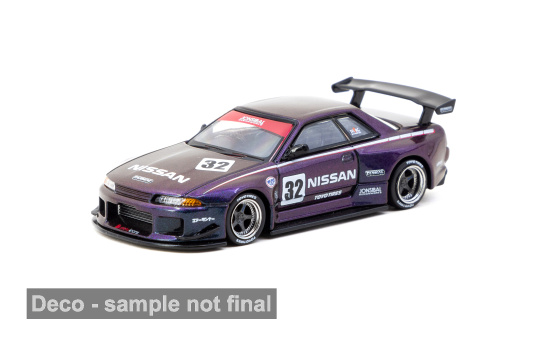 Tarmac TART64G-061-MP Nissan Skyline R32 GTR - lila - Vorbestellung 1:64