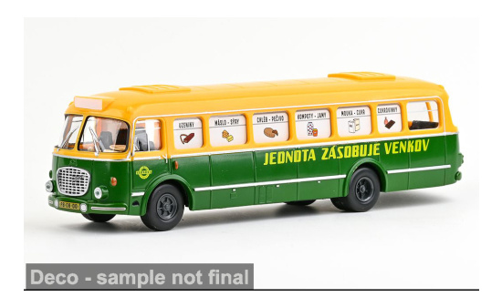 Abrex ABR143PB-007 Skoda Autobus 706 RTO - orange , grün 1:43