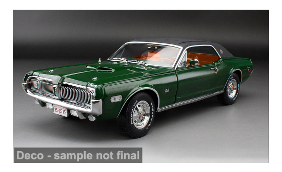 Sun Star SUN1575 Mercury Cougar XR7G - dunkelgrün - Vorbestellung 1:18