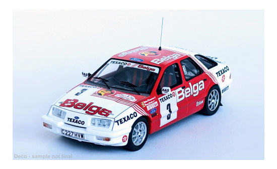 Trofeu TRORR.BE56 Ford Sierra XR 4x4 - Boucles de Spa - R.Droogmans - R.Joosten - Vorbestellung 1:43