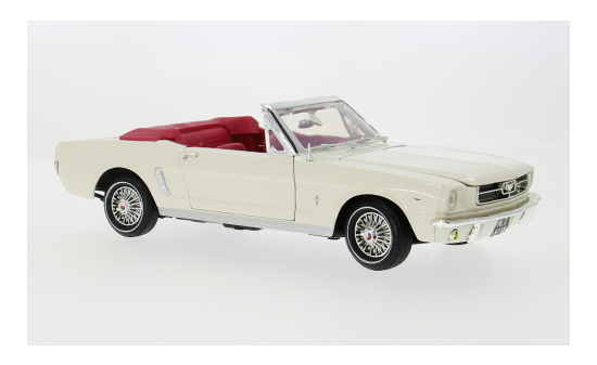 Motormax MOM79833 Ford Mustang Convertible - weiss - Vorbestellung 1:18