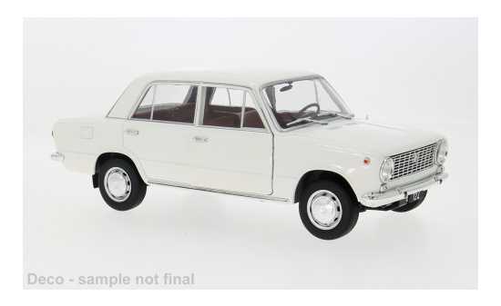 IXO IXO18CMC205OP.24 Fiat 124 - weiss - Vorbestellung 1:18