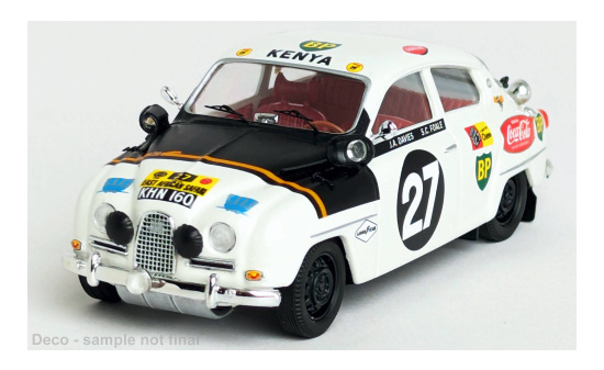 Trofeu TRORR.KE17 Saab 96 - East African Safari Rally - J.A.Davies - S.C.Foale - Vorbestellung 1:43