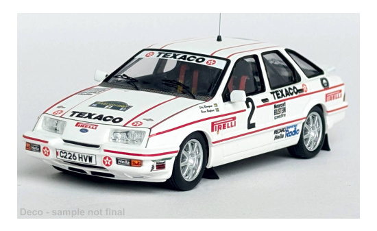 Trofeu TRORR.SE27 Ford Sierra XR 4x4 - Rally Schweden - S.Blomqvist - B.Berglund - Vorbestellung 1:43