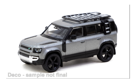 Tarmac TART64G-020-GY Land Rover Defender 110 - dunkelgrau (Metallic) - Vorbestellung 1:64