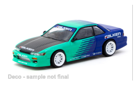 Tarmac TART64G-025-FA Nissan Silvia (S13) - Falken - Vorbestellung 1:64