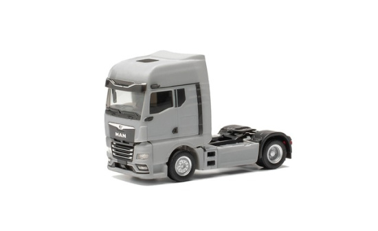 Herpa 315876-003 MAN TGX GX Zugmaschine 2achs (mit Spiegelkameras), platingrau - Vorbestellung 1:87