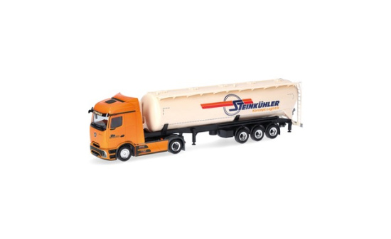 Herpa 319188 Mercedes-Benz Actros Procabin Streamspace Silo-Sattelzug 