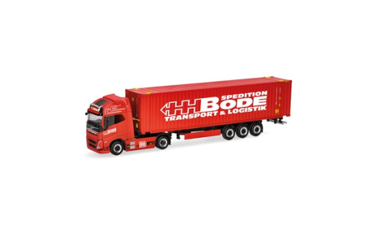 Herpa 319249 Volvo FH GL XL Electric 45ft Container-Sattelzug 