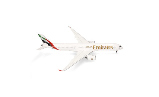 Herpa 573375 Emirates Airbus A350-900 A6-EXA - Vorbestellung 1:200