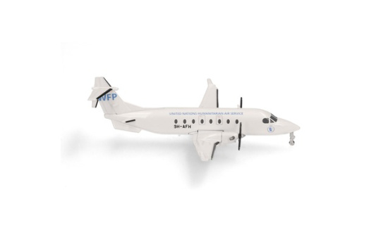 Herpa 573450 United Nations Humanitarian Air Service (UNHAS) Beechcraft 1900D 9H-AFH - Vorbestellung 1:200