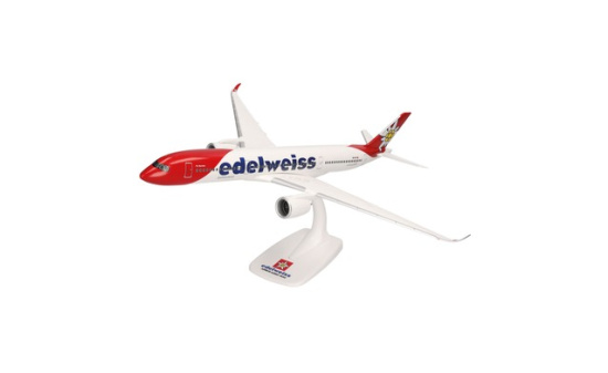 Herpa 614450 Edelweiss Air Airbus A350-900 HB-IHF Piz Bernina - Vorbestellung 1:200