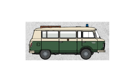 Brekina BRE30044 Barkas B 1000 Bus - Volkspolizei - Vorbestellung 1:87