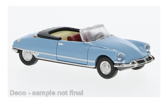 Brekina BRE14227 Citroen DS Cabrio - hellblau - Vorbestellung 1:87