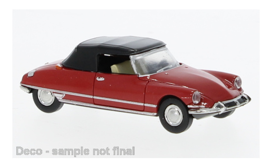 Brekina BRE14230 Citroen DS Cabrio - rot - Vorbestellung 1:87