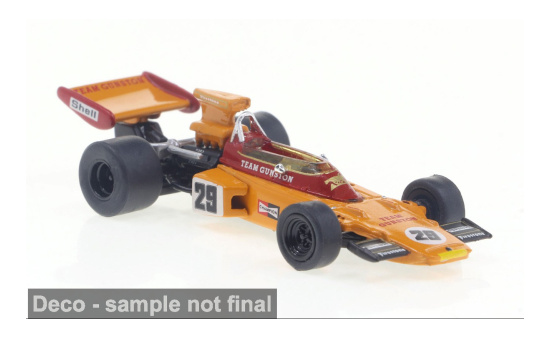 Brekina BRE22887 Lotus 72D - Gunston - GP Südafrika - I.Scheckter - Vorbestellung 1:87