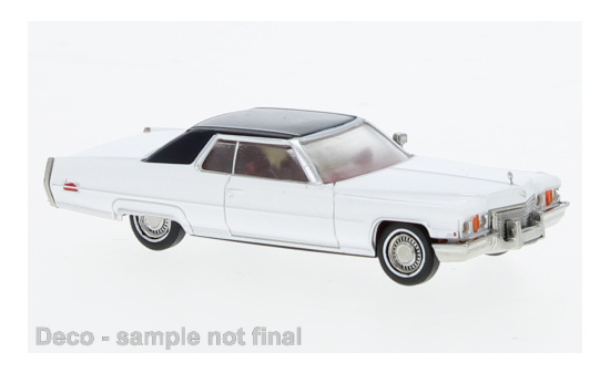 Brekina BRE18129 Cadillac Coupe deVille - weiss , dunkelblau - Vorbestellung 1:87