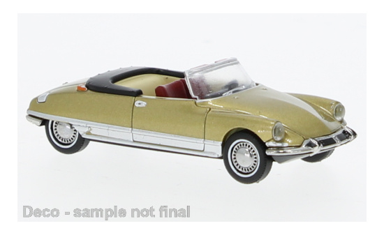 Brekina BRE14226 Citroen DS Cabrio - gold - Vorbestellung 1:87