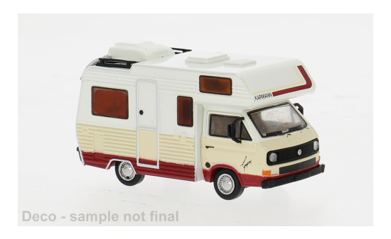 Brekina BRE33975 VW T3 Camper - weiss , hellbeige - Vorbestellung 1:87