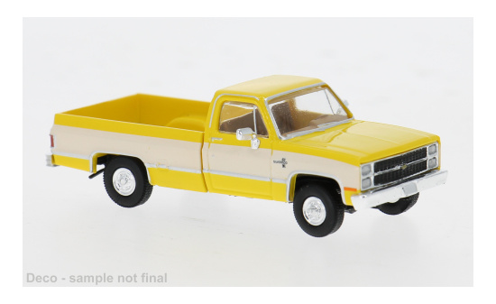 Brekina BRE19655 Chevrolet C 10 - gelb , weiss - Vorbestellung 1:87