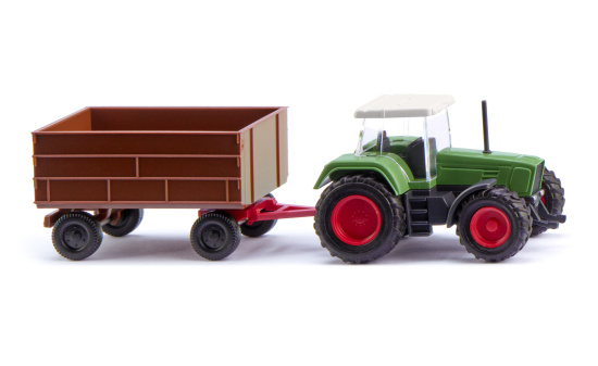 Wiking 096004 Fendt Favorit mit Anhänger 1:160