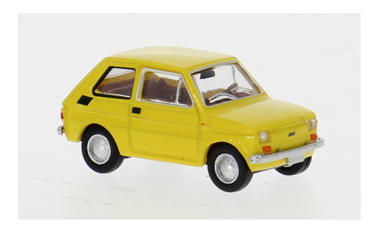 Brekina BRE22371 Fiat 126 - gelb 1:87