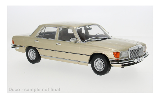 MCG MCG18550 Mercedes S-Klasse (W116) - beige (Metallic) - Vorbestellung 1:18