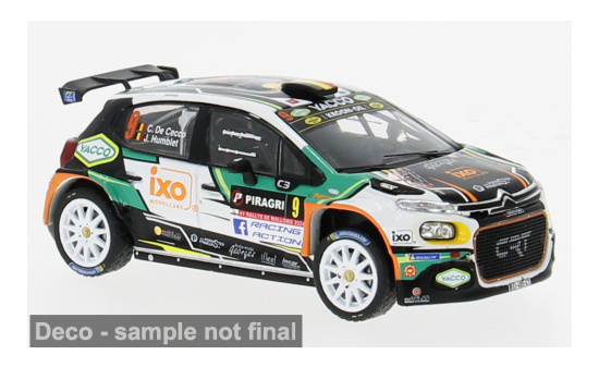 IXO IXORAM942.22 Citroen C3 Rally2 - Rallye Wallonien - C.De Cecco - J.Humblet - Vorbestellung 1:43